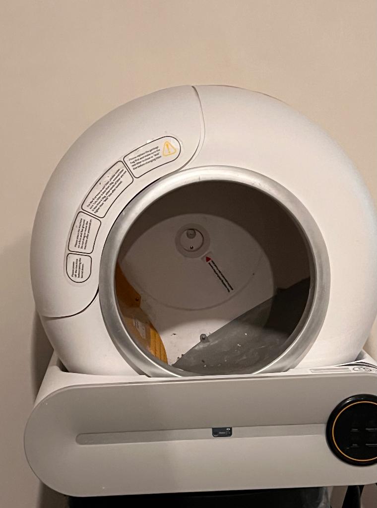 Automatische kattenbak beschikbaar, Dieren en Toebehoren, Ophalen, Zelfreinigend, Gebruikt, Open