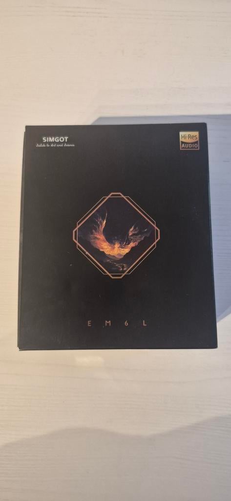 Simgot EM6L IEM oortjes – nieuw / open doos, Ophalen, Nieuw, Over oor (circumaural), Overige merken