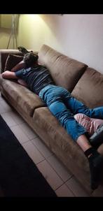 Salon 2 x 2 places, Maison & Meubles, Canapés | Coins salons complets, Enlèvement, Comme neuf, Tissus, Hedendaags
