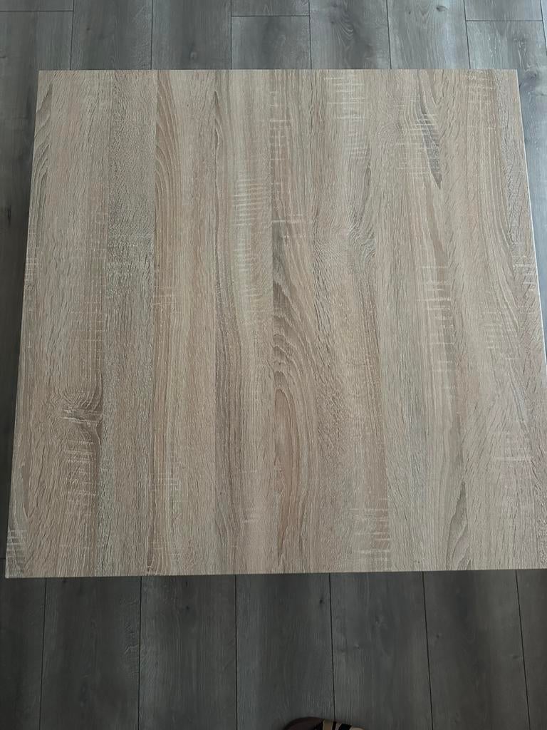 Houten Salontafel, Ophalen, Gebruikt, 50 tot 100 cm, Vierkant