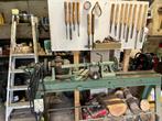 Draaibank + toebehoren, Ophalen, Gebruikt, Houtdraaibank