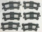 LEGO Duplo Curves Rails, 6 pièces, train gris original, Enfants & Bébés, Envoi, Comme neuf, Ensemble complet, Duplo