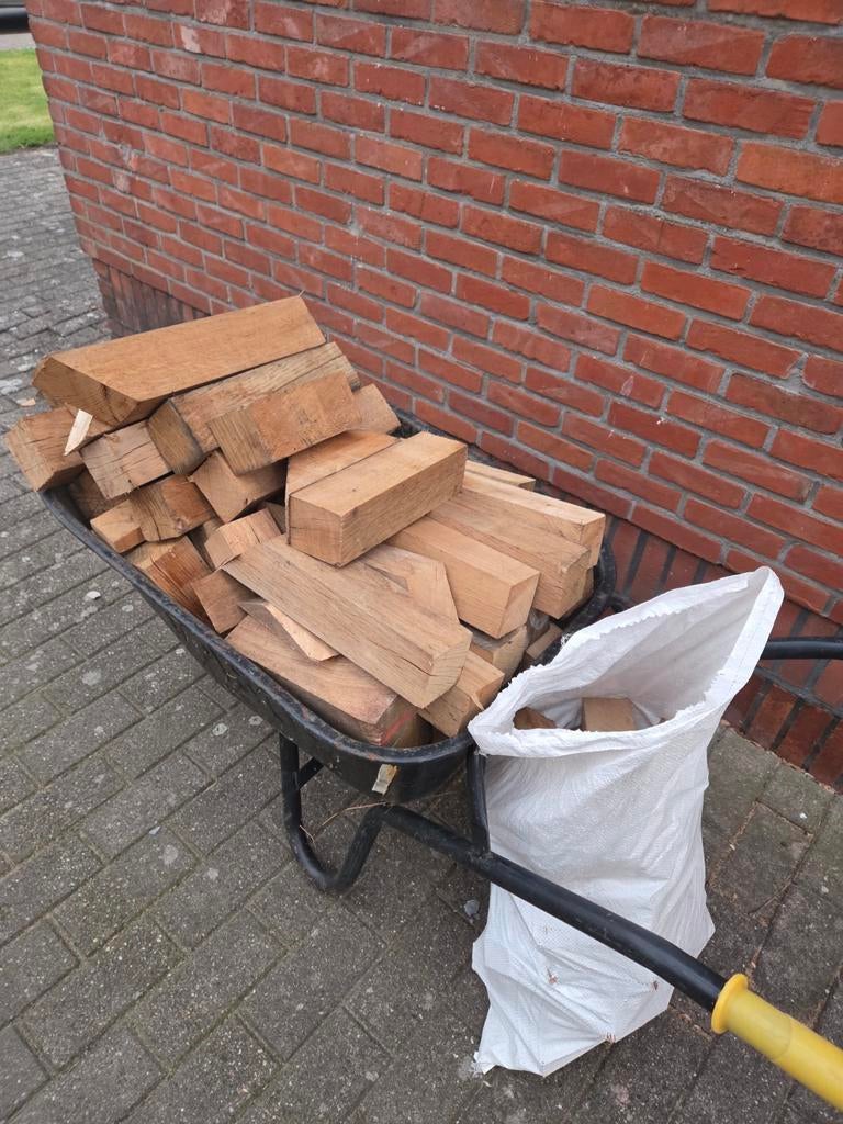 Eiken brandhout, Tuin en Terras, Ophalen, Blokken