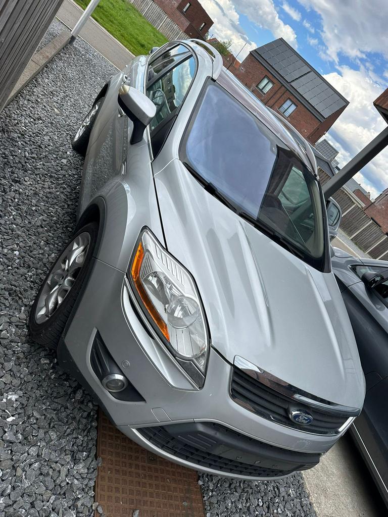 FORD KUGA 2.0 DIESEL AIRCO, Autos, Ford, Argent ou Gris, Boîte manuelle, 5 portes, Particulier