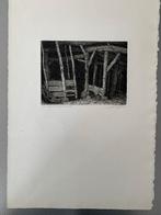 Willem Dolphyn - ets - Stal in de Kempen, Ophalen of Verzenden