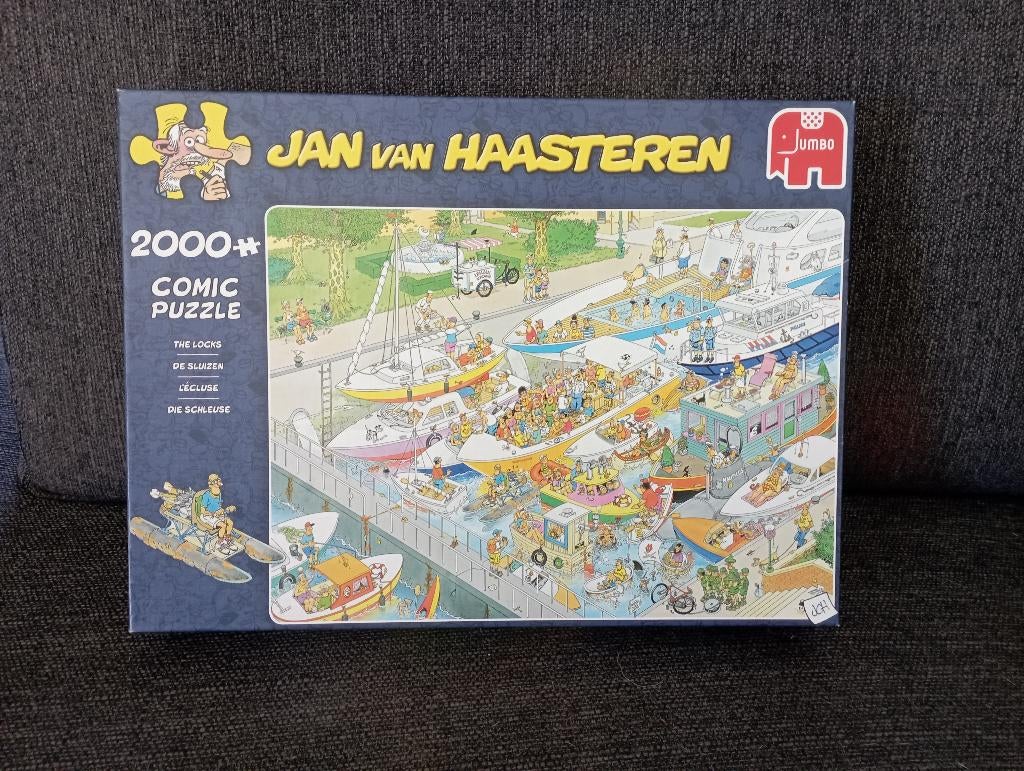 Jan van Haasteren   2000 stukjes, Ophalen of Verzenden, Meer dan 1500 stukjes, Zo goed als nieuw, Legpuzzel