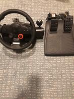 LOGITECH DRIVING FORCE GT, Games en Spelcomputers, Ophalen, Zo goed als nieuw, PlayStation 2