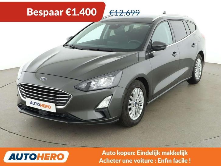 Ford Focus 1.0 EcoBoost Titanium (bj 2020), Auto's, Ford, Te koop, Focus, ABS, Airbags, Airconditioning, Android Auto, Apple Carplay
