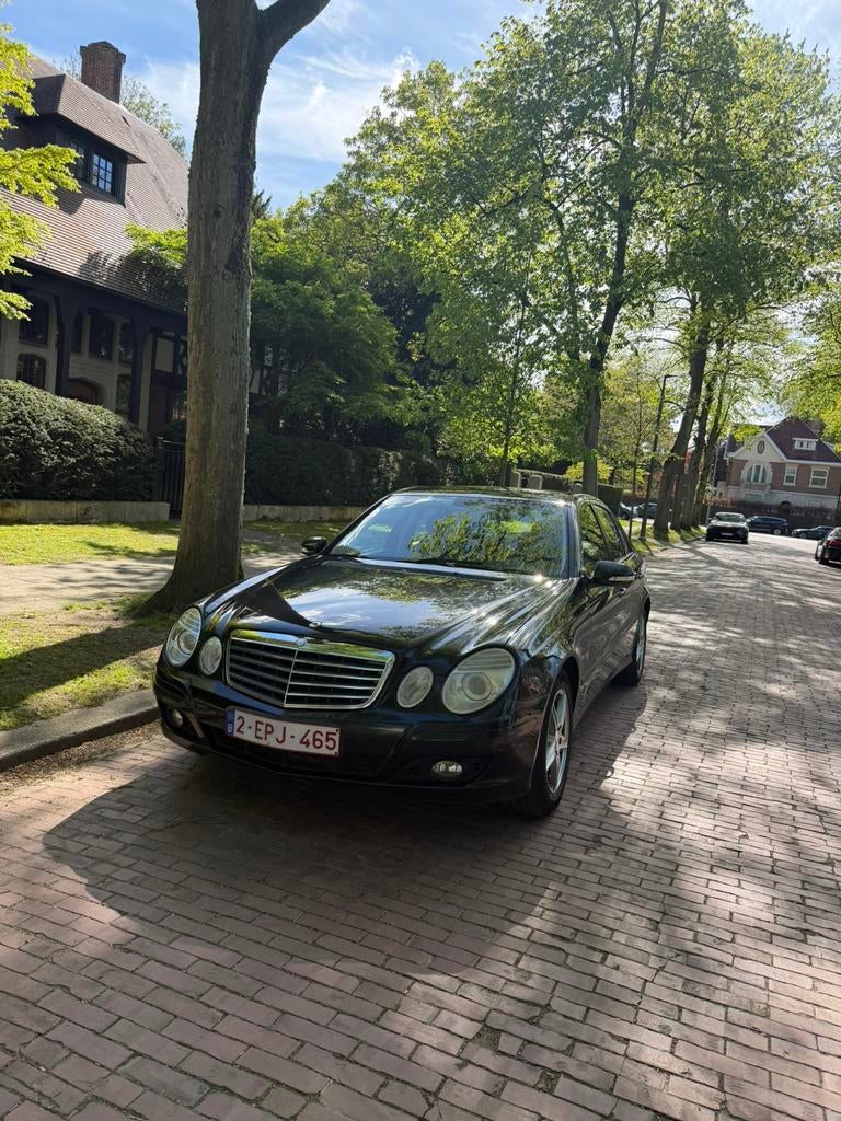 Mercedes E200 CDI, 100 kW, Zwart, Zwart, 5 deurs
