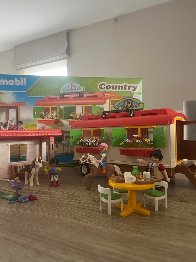 playmobil paardenset 70510, Ophalen of Verzenden, Gebruikt, Poppenhuis