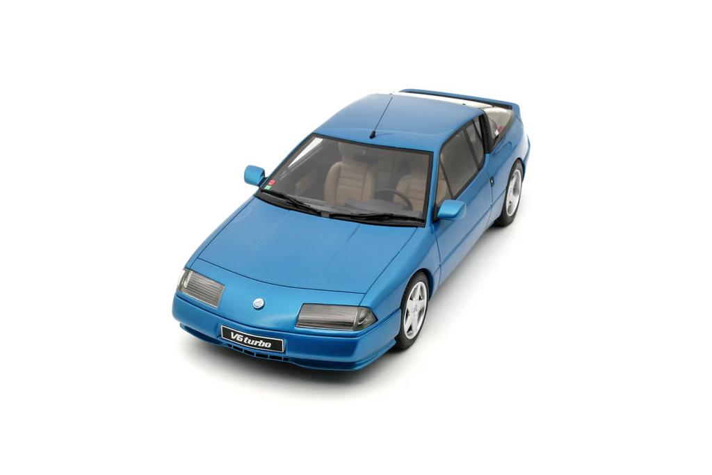 1:18 Renault alpine GTA V6 turbo, Ophalen of Verzenden, Zo goed als nieuw