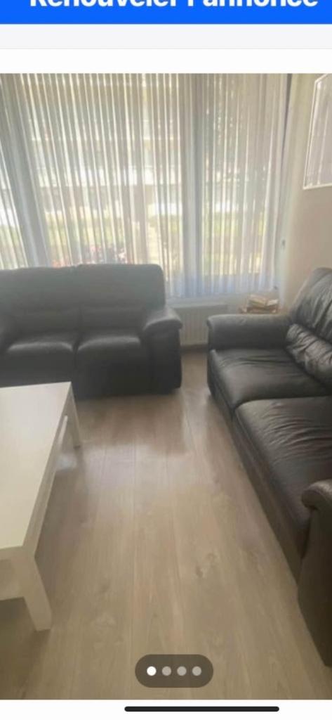 Fauteuil, Enlèvement, Utilisé, Cuir