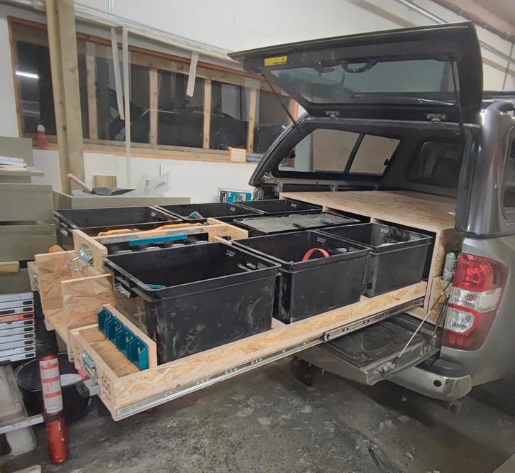 Système de tiroir Pickup, Autos : Pièces & Accessoires, Autres pièces automobiles, Mercedes-Benz, Nissan, Renault, Utilisé, Enlèvement