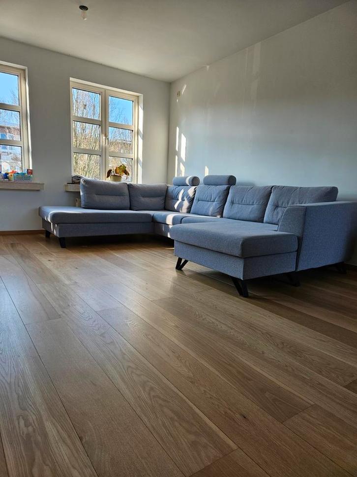 À vendre : grand canapé d’angle (5 à 7 places), Maison & Meubles, Canapés | Coins salons complets, Tissus, Enlèvement