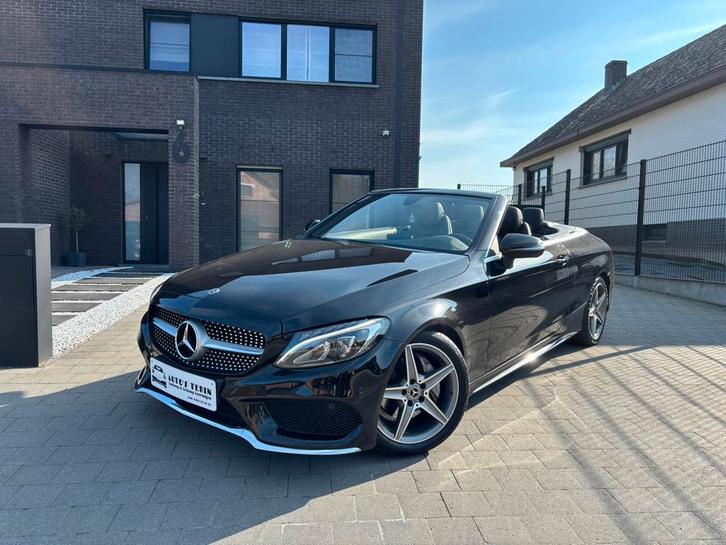 Mercedes C200 AMG Cabriolet Essence | Navi | Led | Garantie, Autos, Mercedes-Benz, Entreprise, Achat, Classe C, Caméra de recul