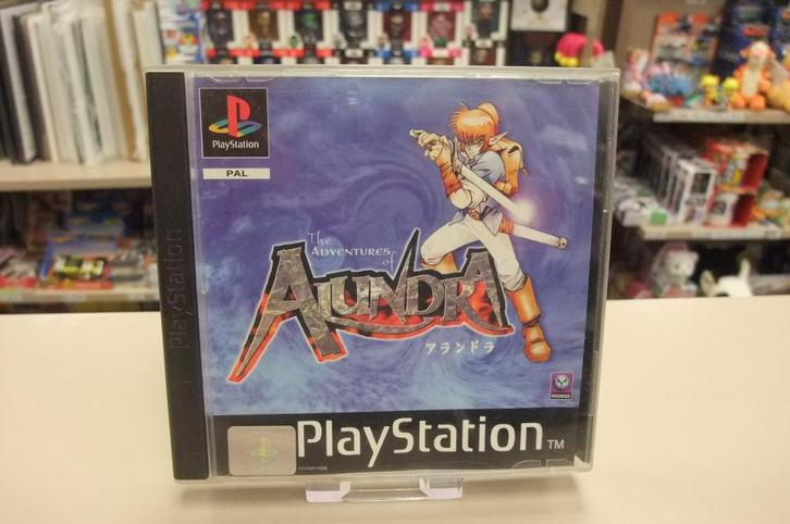 The Adventures of Alundra (cib) ps1, Games en Spelcomputers, Games | Sony PlayStation 1, Gebruikt, Avontuur en Actie, 1 speler