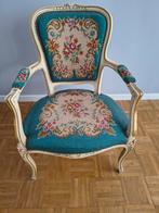 Louis xv stijl stoel in levendige kleuren, Ophalen