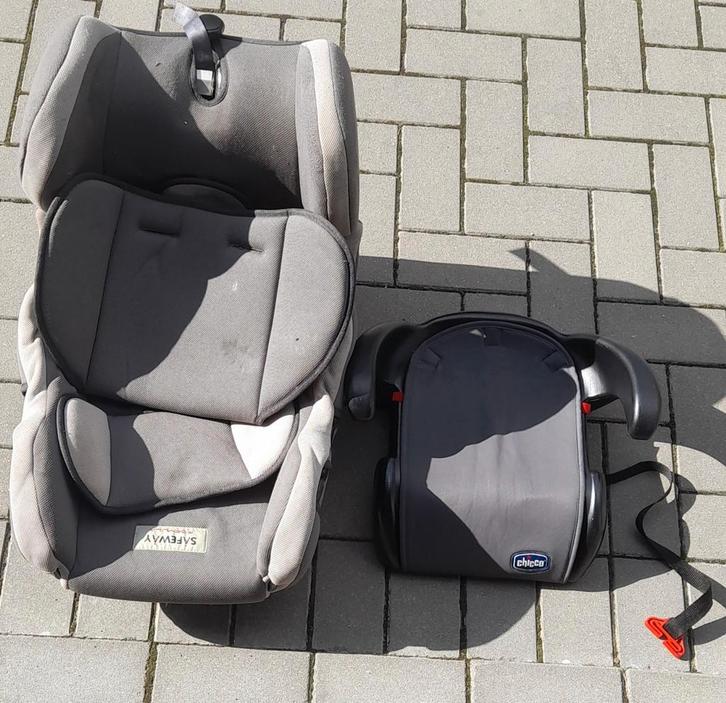 Safeway autostoel + Chicco zitverhoger, Enfants & Bébés, Sièges auto, Chicco, Enlèvement