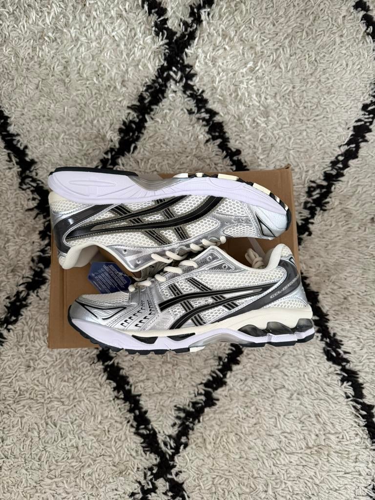 Asics gel kayano 14 white/black, Ophalen, Nieuw
