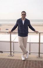 Zara Suede-look Bomberjack, Ophalen of Verzenden, Zo goed als nieuw, Maat 52/54 (L), Blauw