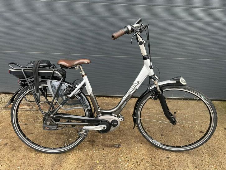 Electrische gazelle orange bosch middenmotor, Vélos & Vélomoteurs, Vélos électriques, Comme neuf, Gazelle, 47 à 51 cm, 50 km par batterie ou plus