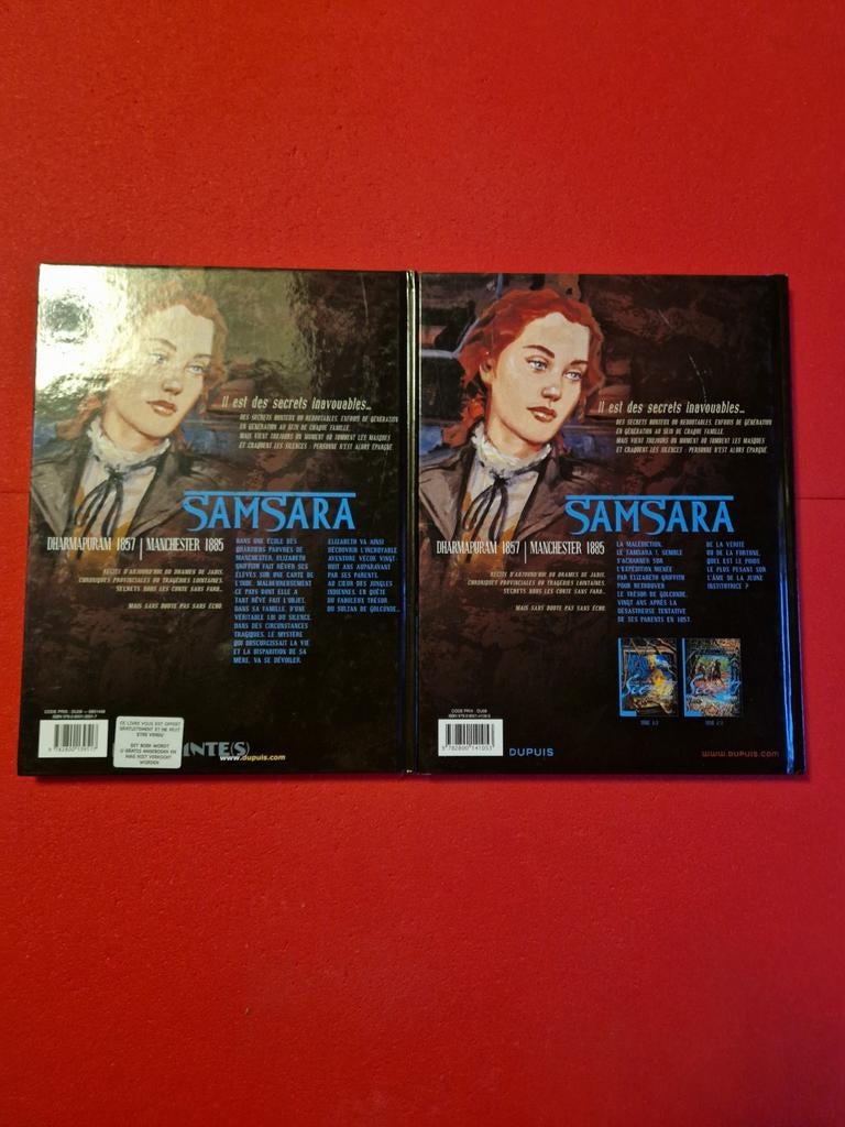 Lot de 2 bd secrets samsara 1 et 2,EO, Livres, Enlèvement ou Envoi