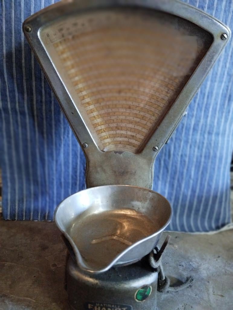 Balance de marché vintage de la marque Phanot. Vintage, Antiquités & Art, Enlèvement