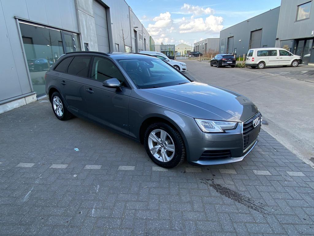 Audi A4 2.0D - 110KW €6 Automaat |Leer|stoelv|cruise|BTW, Parkeersensor, 4 cilinders, A4, Leder