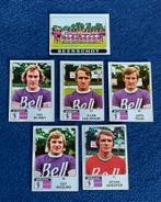 6 versch. Panini stickers voetbal 'FB 1973/74 - Beerschot ', Ophalen of Verzenden, Nieuw, Meerdere stickers