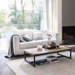 Table basse moderne bois et noir MAISON DU MONDE, Maison & Meubles, 100 à 150 cm, Moins de 50 cm, Comme neuf, Enlèvement