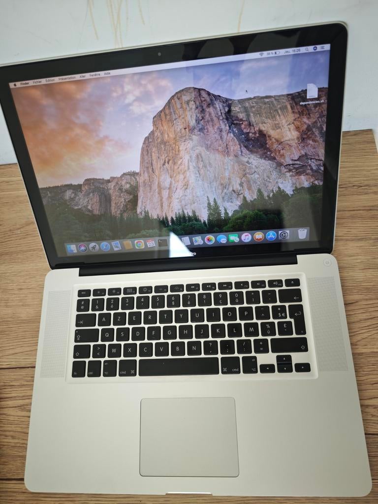 Macbook pro 15 mod 2010, Enlèvement ou Envoi, 512 GB, MacBook, Utilisé