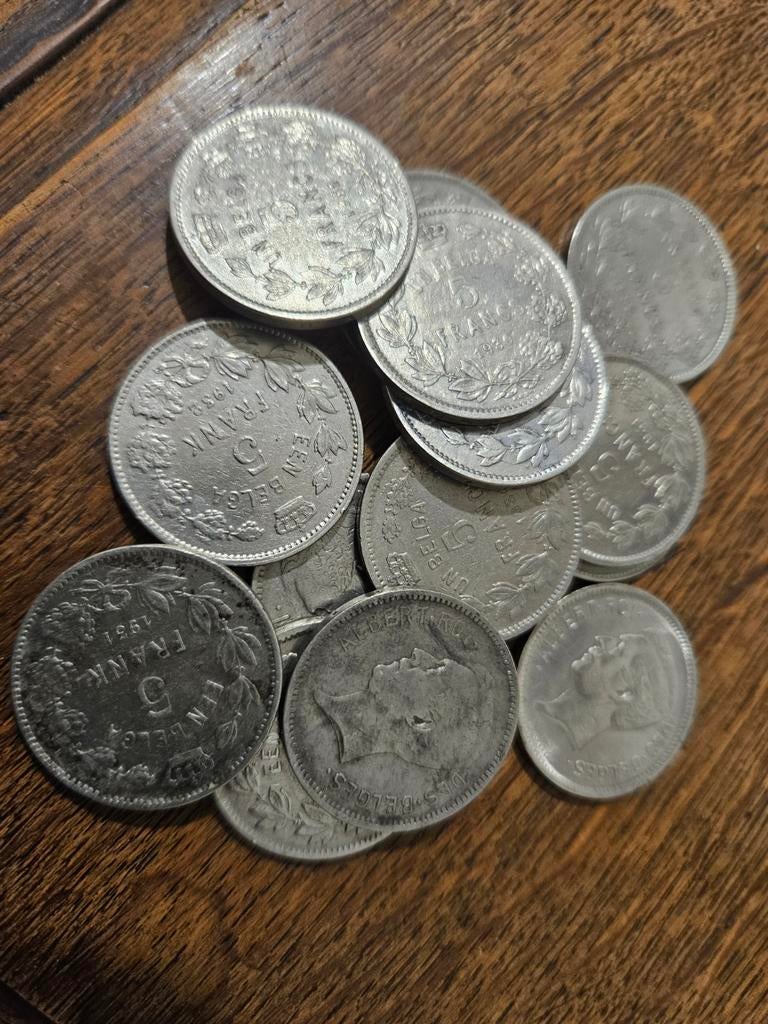 Oude munten 5 frank 1 Belga Albert I, Verzenden