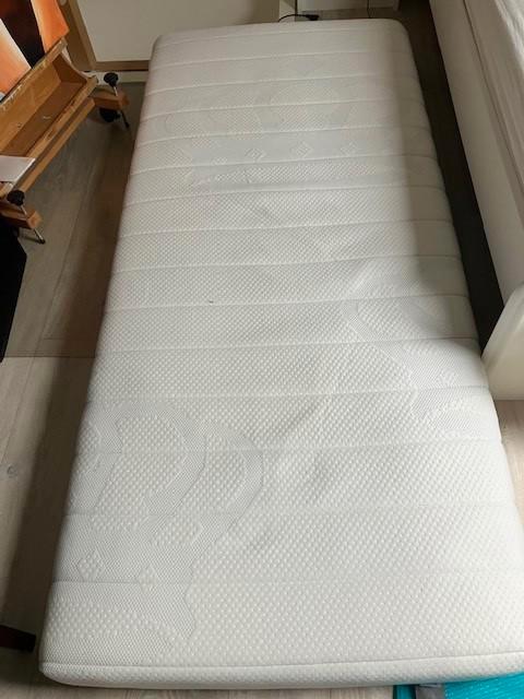 Auping Inizio pocketveringsmatras, Maison & Meubles, Chambre à coucher | Matelas & Sommiers, Comme neuf, Matelas, 90 cm, 200 cm