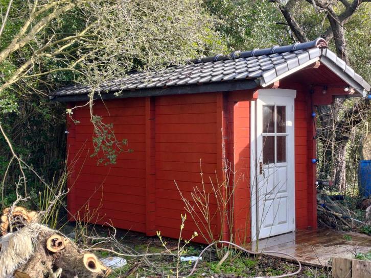 buitensauna, Sport en Fitness, Sauna, Zo goed als nieuw, Complete sauna, Fins of Traditioneel, Ophalen