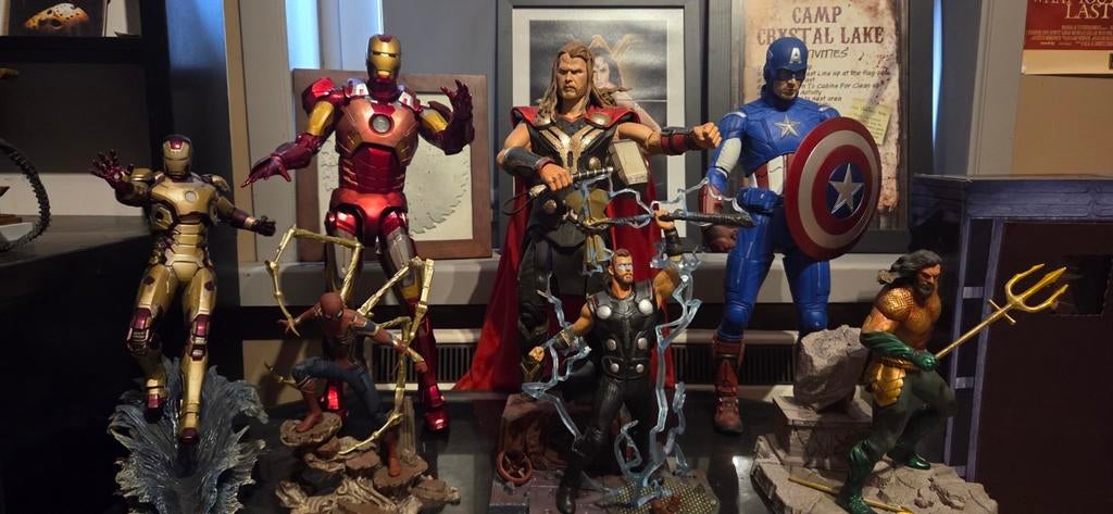 Marvel figuren(ironman,thor,captain america,spiderman...), Ophalen