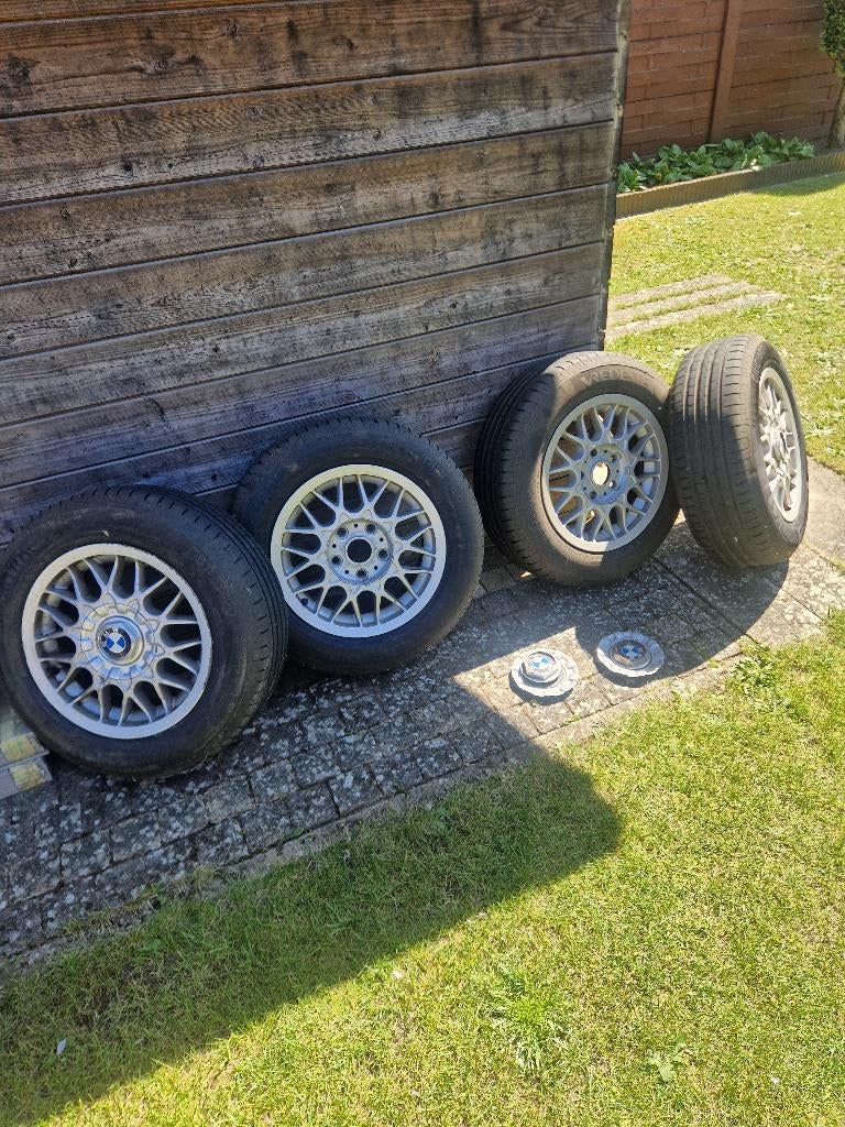 Bmw BBS velgen 15 inch, Autos : Pièces & Accessoires, Enlèvement, Utilisé, 15 pouces, Jante(s)