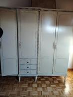 Kleerkast, Huis en Inrichting, Kasten | Kleerkasten, Ophalen, Gebruikt, Overige houtsoorten, Met deur(en)