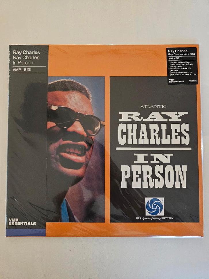 Ray Charles - Ray Charles en personne - vinyle, CD & DVD, Vinyles | R&B & Soul, Neuf, dans son emballage, Soul, Nu Soul ou Neo Soul