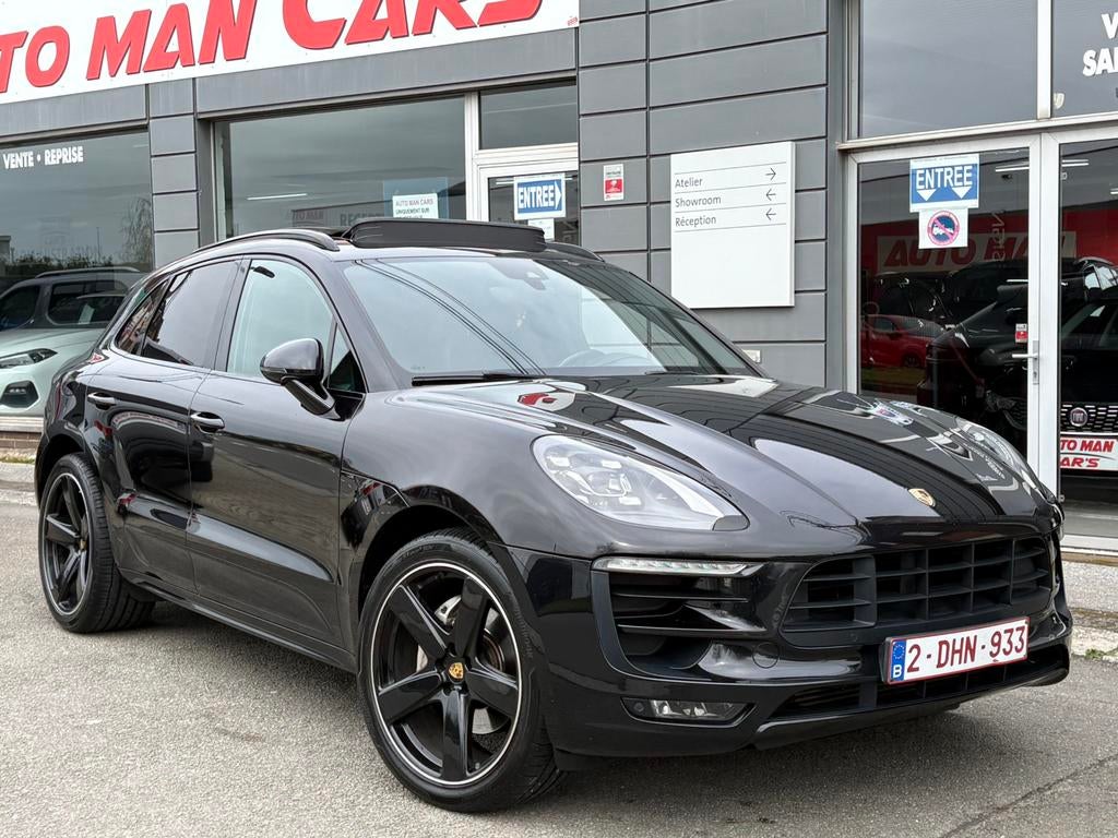 Porsche Macan S 3.0 V6 Bi-Turbo PDK SPORT LED TOIT OUVRANT, Auto's, Porsche, Automaat, 161 g/km, Zwart, Leder