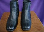 Mooie korte laarsjes met rits zwart maat 41 v/h merk Damart., Zwart, Lage of Enkellaarzen, Ophalen of Verzenden, Damart