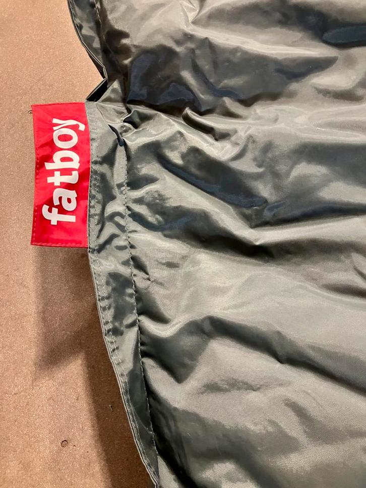 Original Fatboy xl zitzak, Huis en Inrichting, Zitzakken, Gebruikt, Zitzak, Grijs, Ophalen