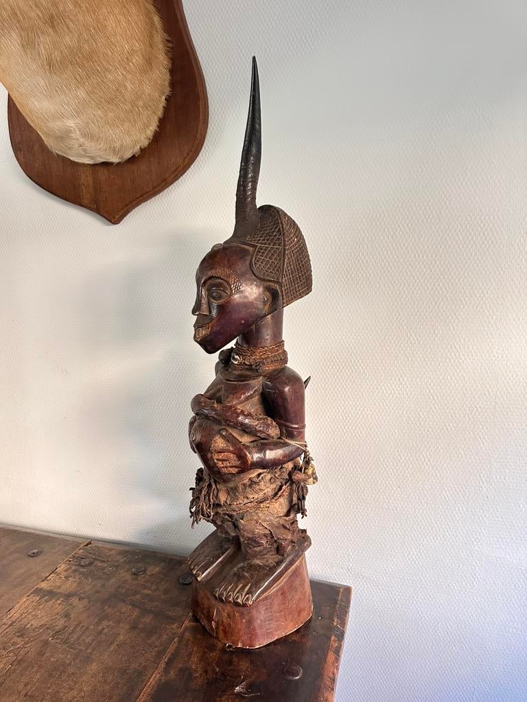 Top exclusieve Songye Nkisi Fetisj Krachtbeeld coll. Matadi, Verzenden