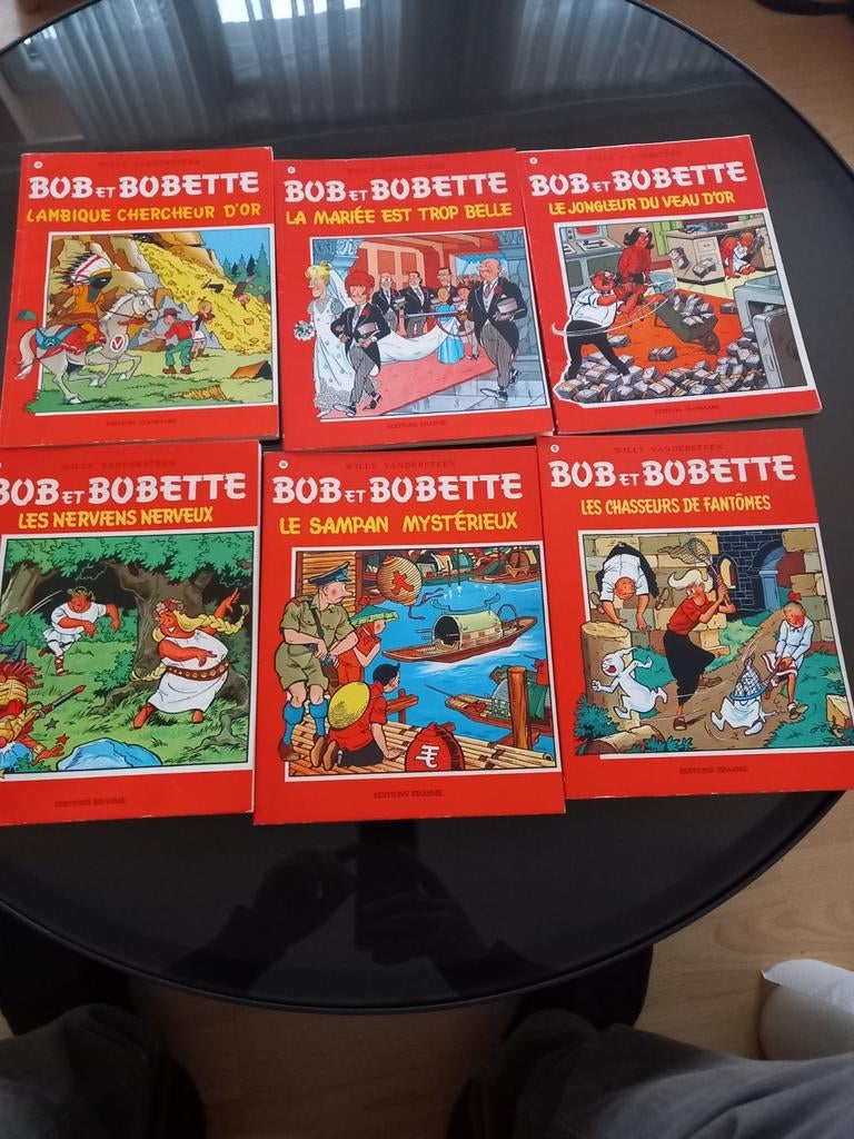 lot 45 bande dessinee bob et bobette, Livres