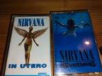 2 Audio K7   Nevermind  &  In Utero  NIRVANA, Cd's en Dvd's, Ophalen of Verzenden, Zo goed als nieuw, Verzamelalbums, Origineel