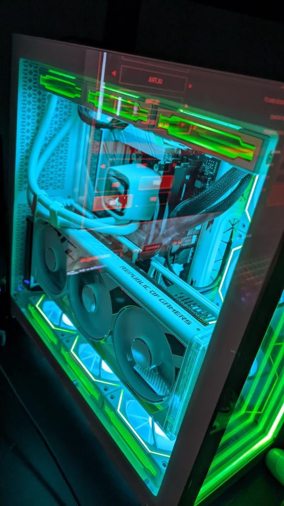 Witte RTX 4090 ROG STRIX GAMING, Computers en Software, Ophalen, GDDR6, PCI-Express 4, Zo goed als nieuw