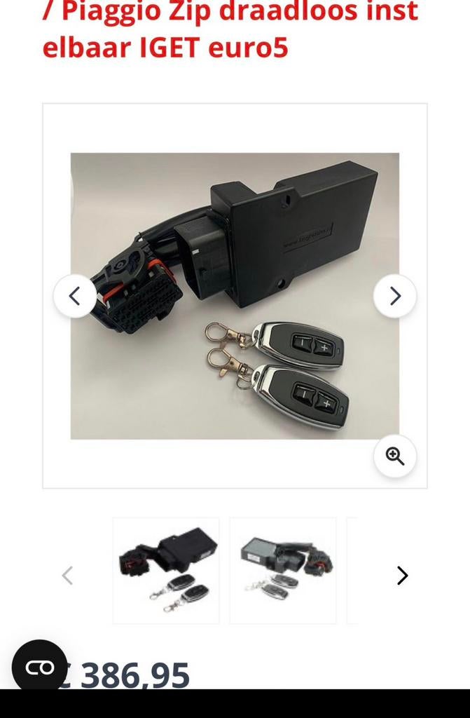 Powercommander Voor vespa/zip iget euro 5, Fietsen en Brommers, Brommeronderdelen | Scooters, Zo goed als nieuw, Ophalen