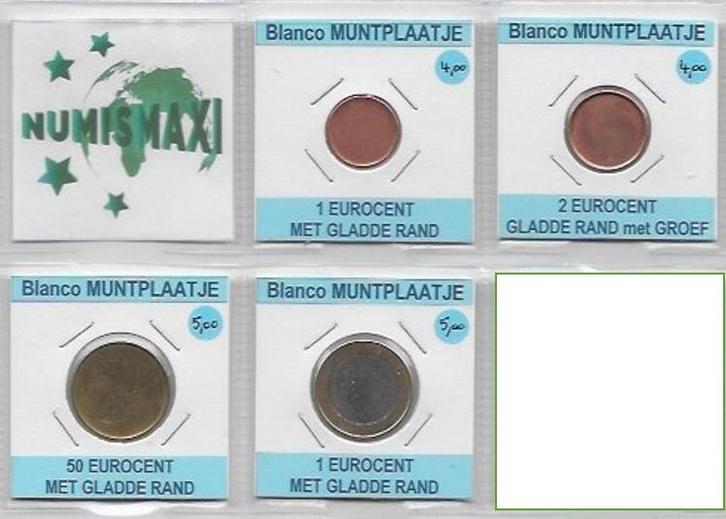 Assiettes à pièces en euros vierges, Timbres & Monnaies, Monnaies | Europe | Monnaies euro, 1 euro, Enlèvement ou Envoi