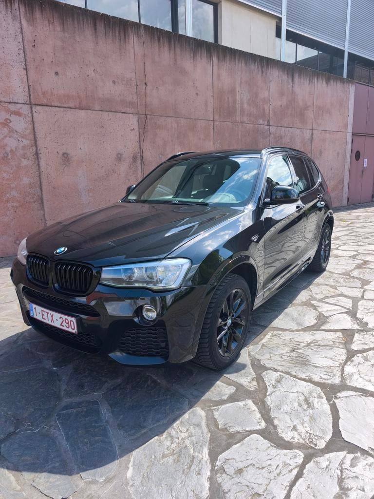 BMW X3 F25 Mpakket facelift sdrive, Autos, BMW, Cuir, Noir, 5 portes, Diesel