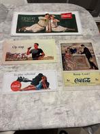6 plaques métalliques COCA-COLA, Enlèvement ou Envoi, Neuf