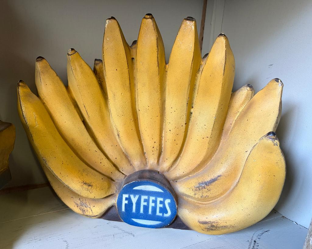 Fyffes Bananes vers 1950  PLV publicité réclame, Collections, Marques & Objets publicitaires, Enlèvement ou Envoi